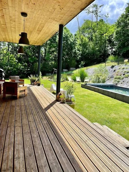 Maison En Bois Au Calme Piscine Corbarieu